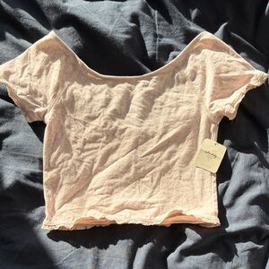 Women's neutral color Top
